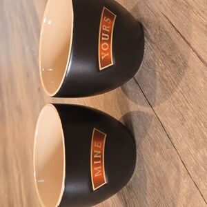 Vintage Collectible Yours & Mine Baileys Irish Crème Cups